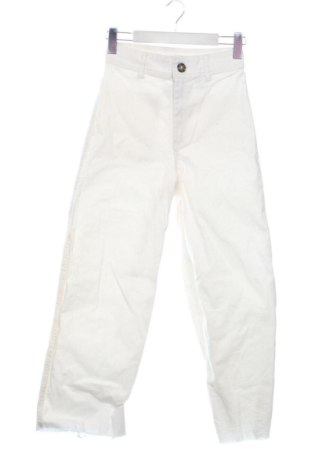 Pantaloni de femei H&M, Mărime XS, Culoare Ecru, Preț 62,00 Lei, #136845868