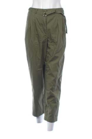 Дамски панталон Zara, Размер S, Цвят Зелен, Цена 15,34 €, #136879125