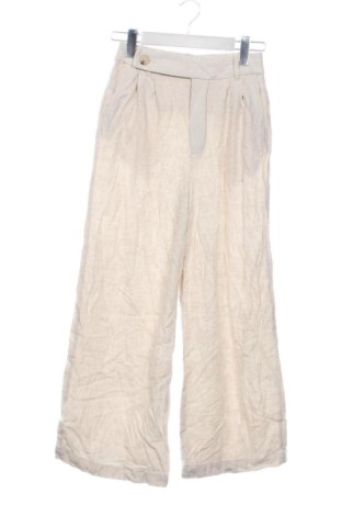 Pantaloni de femei Stradivarius, Mărime XS, Culoare Bej, Preț 72,99 Lei, #136880019