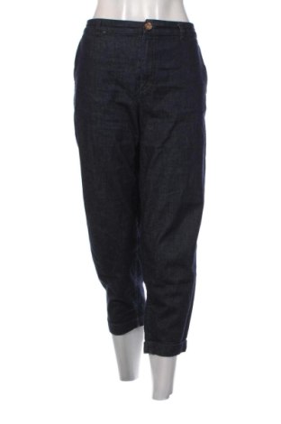 Pantaloni de femei Zara, Mărime L, Culoare Albastru, Preț 78,20 Lei, #136880608