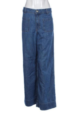 Pantaloni de femei H&M, Mărime XL, Culoare Albastru, Preț 100,68 Lei, #136884498
