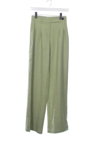 Damskie spodnie Bershka, Rozmiar XS, Kolor Zielony, Cena 101,81 zł, #136893633