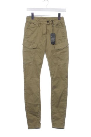 Γυναικείο παντελόνι G-Star Raw, Μέγεθος XS, Χρώμα Πράσινο, Τιμή 25,51 €, #136897069