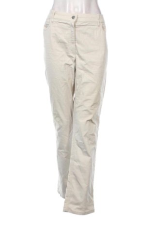 Damskie spodnie Zerres, Rozmiar XXL, Kolor ecru, Cena 71,99 zł, #136897752