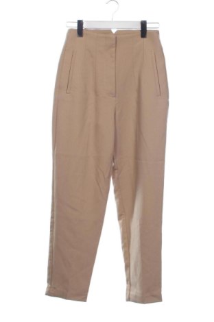 Дамски панталон Zara, Размер XS, Цвят Бежов, Цена 11,00 €, #136918657
