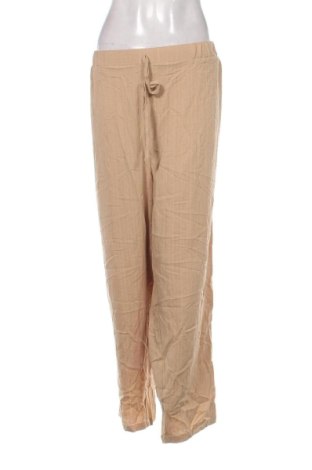 Pantaloni de femei SHEIN, Mărime 4XL, Culoare Bej, Preț 81,99 Lei, #136948546