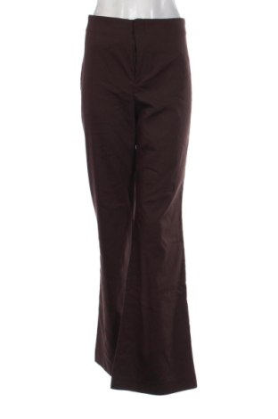 Дамски панталон Zara, Размер XL, Цвят Кафяв, Цена 18,00 €, #136859402