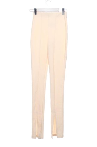 Pantaloni de femei Zara, Mărime XXS, Culoare Bej, Preț 72,99 Lei, #136863311
