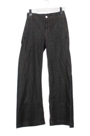 Damskie spodnie Zara, Rozmiar XS, Kolor Niebieski, Cena 69,66 zł, #136894282