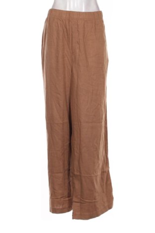 Дамски панталон H&M, Размер 3XL, Цвят Кафяв, Цена 27,68 €, #136923269