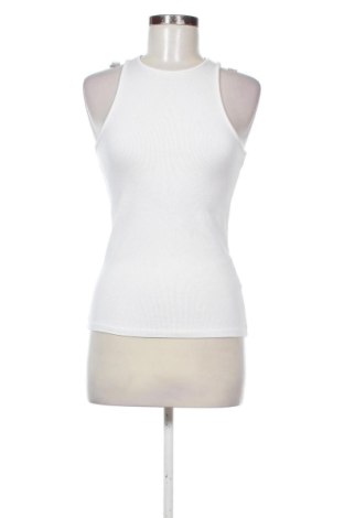 Γυναικείο αμάνικο μπλουζάκι H&M, Μέγεθος M, Χρώμα Λευκό, Τιμή 7,20 €, #136870656