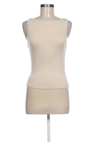 Damska koszulka na ramiączkach Pull&Bear, Rozmiar M, Kolor Beżowy, Cena 64,99 zł, #136944734