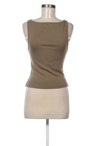 Damska koszulka na ramiączkach Pull&Bear, Rozmiar XS, Kolor Zielony, Cena 64,99 zł, #136947096