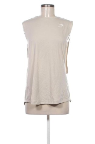 Damentop Gymshark, Größe L, Farbe Beige, Preis 18,46 €, #136903281