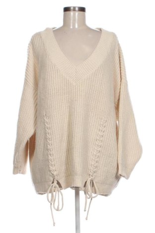 Damenpullover Vero Moda, Größe XXL, Farbe Ecru, Preis 11,00 €, #136861199