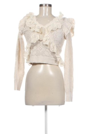 Női pulóver Zara, Méret M, Szín Ekrü
, Ár 5 469 Ft, #136874964
