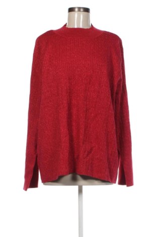 Dámský svetr Liz Claiborne, Velikost 3XL, Barva Červená, Cena  359,00 Kč, #136875471