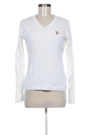 Damenpullover U.S. Polo Assn., Größe M, Farbe Weiß, Preis 34,00 €, #136890431