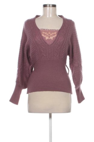 Damski sweter Unbranded, Rozmiar L, Kolor Popielaty róż, Cena 48,23 zł, #136901200