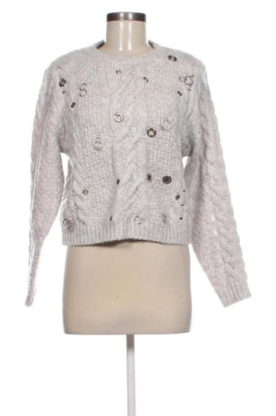 Pulover de femei Zara, Mărime M, Culoare Ecru, Preț 95,00 Lei, #136901834