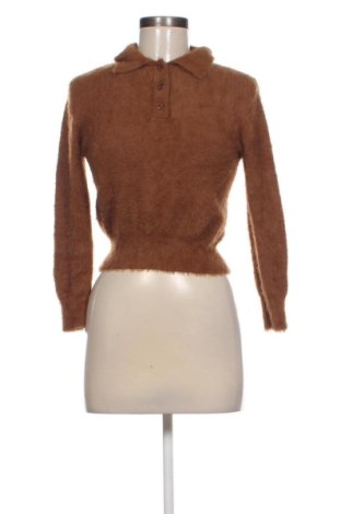 Damski sweter Zara, Rozmiar S, Kolor Brązowy, Cena 57,56 zł, #136903180