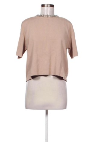 Damski sweter Zara, Rozmiar XXL, Kolor Beżowy, Cena 85,74 zł, #136904818