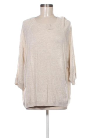 Γυναικείο πουλόβερ H&M, Μέγεθος XXL, Χρώμα  Μπέζ, Τιμή 11,32 €, #136945337