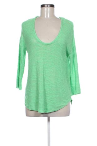 Pulover de femei Zara, Mărime M, Culoare Verde, Preț 57,35 Lei, #136946875