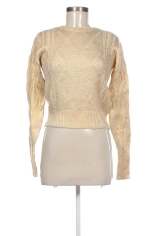 Дамски пуловер Desigual, Размер M, Цвят Златист, Цена 73,11 €, #136960619