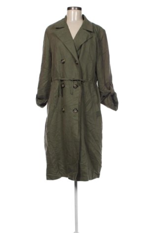 Damen Trenchcoat Express, Größe L, Farbe Grün, Preis 49,99 €, #136911979