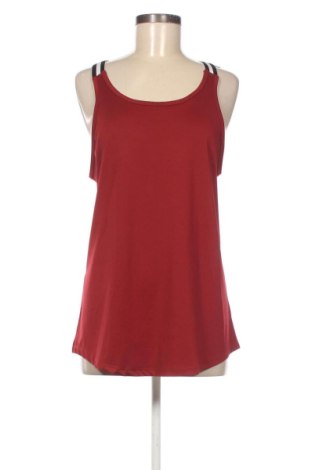 Damski sportowy top Even&Odd, Rozmiar L, Kolor Czerwony, Cena 35,35 zł, #136862080