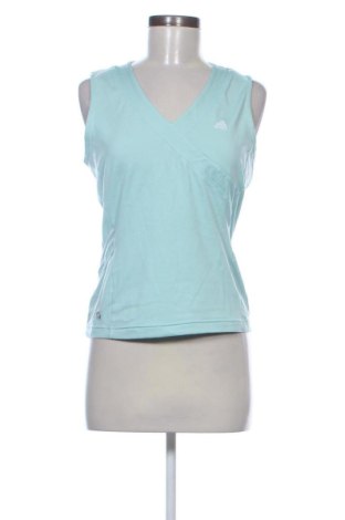 Damen Sporttop Adidas, Größe M, Farbe Blau, Preis 17,99 €, #136928608