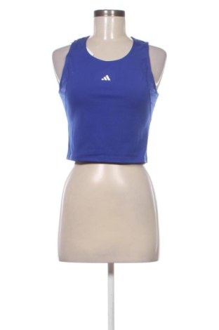 Top sport de damă. Adidas, Mărime M, Culoare Albastru, Preț 96,99 Lei, #136937669