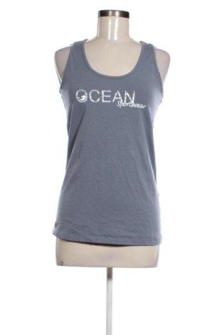 Damski sportowy top Ocean, Rozmiar M, Kolor Niebieski, Cena 39,99 zł, #136940446