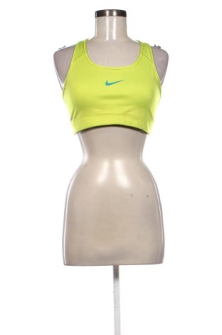 Дамски спортен топ Nike, Размер M, Цвят Жълт, Цена 21,98 €, #136962254