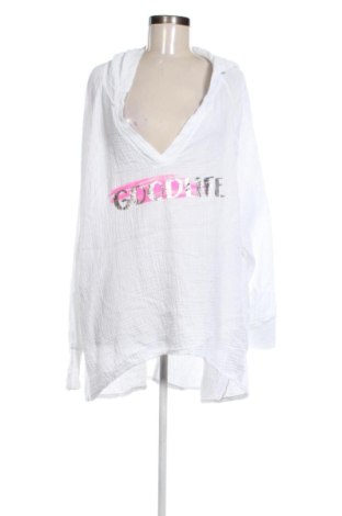 Дамски суитшърт Unbranded, Размер 4XL, Цвят Бял, Цена 15,33 €, #136893273
