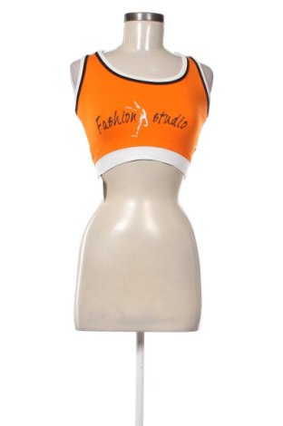 Damski top Fashion Studio, Rozmiar XXS, Kolor Pomarańczowy, Cena 48,23 zł, #136885939