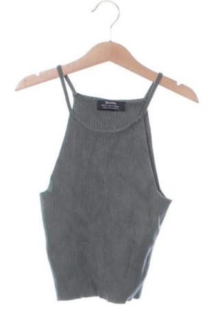 Top de femei Bershka, Mărime XXS, Culoare Verde, Preț 67,77 Lei, #136897903