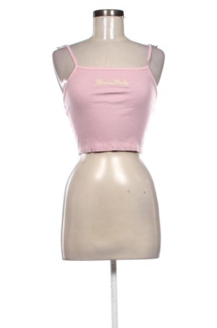 Damski top Bershka, Rozmiar XS, Kolor Różowy, Cena 64,30 zł, #136902795