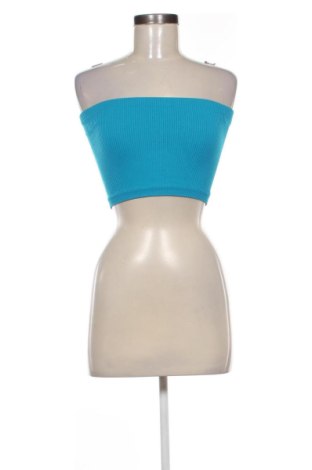 Дамски топ Pull&Bear, Размер XS, Цвят Син, Цена 10,73 €, #136925646