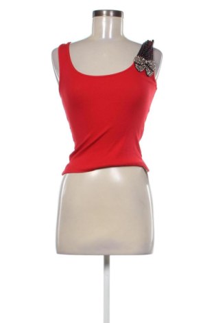 Damentop Unbranded, Größe XS, Farbe Rot, Preis 13,00 €, #136926876