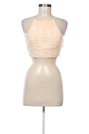 Top de femei Zara, Mărime XS, Culoare Bej, Preț 64,99 Lei, #136930306