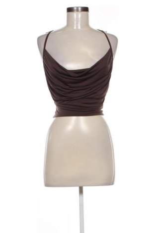 Γυναικείο τοπ Unbranded, Μέγεθος XS, Χρώμα Καφέ, Τιμή 15,99 €, #136936663