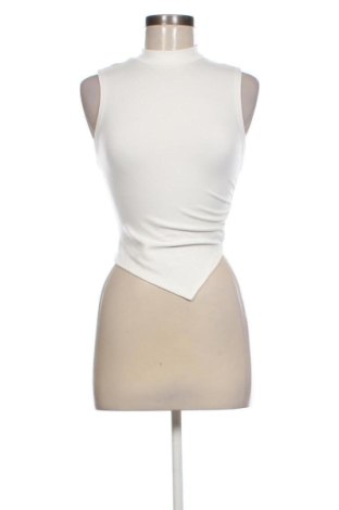 Top de femei Bershka, Mărime XS, Culoare Ecru, Preț 99,99 Lei, #136945148