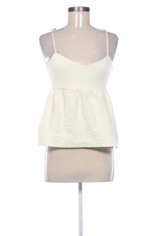 Top de femei Gina Tricot, Mărime M, Culoare Ecru, Preț 36,97 Lei, #136753069