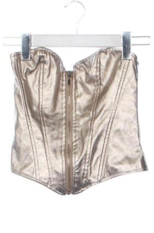 Top de femei Unbranded, Mărime XS, Culoare Auriu, Preț 93,84 Lei, #136781361
