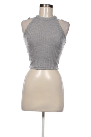 Top de femei Bershka, Mărime S, Culoare Gri, Preț 71,99 Lei, #136843464
