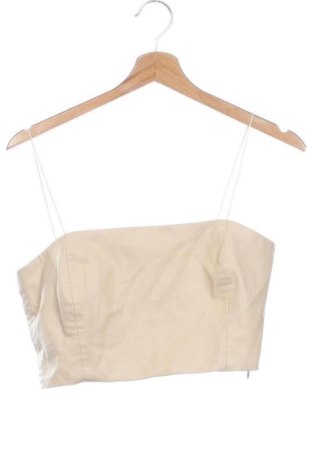 Γυναικείο τοπ Zara, Μέγεθος XS, Χρώμα  Μπέζ, Τιμή 12,99 €, #136852389