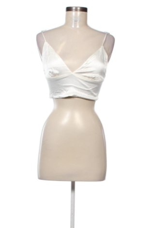 Top de femei Zara, Mărime M, Culoare Ecru, Preț 54,99 Lei, #136932361