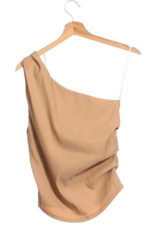 Дамски топ Zara, Размер L, Цвят Бежов, Цена 11,00 €, #136639291